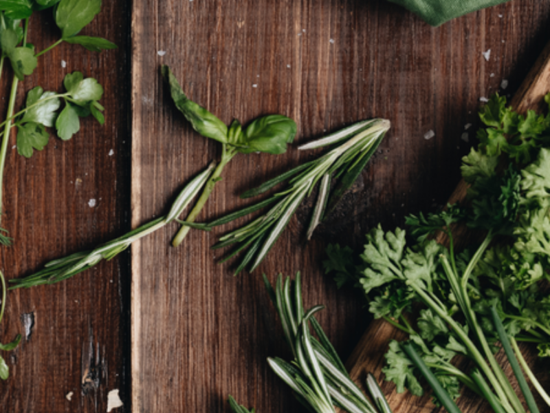 Herbs and edible plants